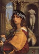 CAPRIOLO, Domenico Portrait of a Gentleman oil painting